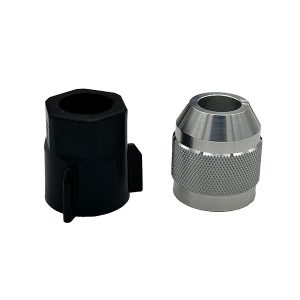 Mixing tube nut options