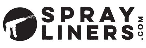 Sprayliners.com logo in black