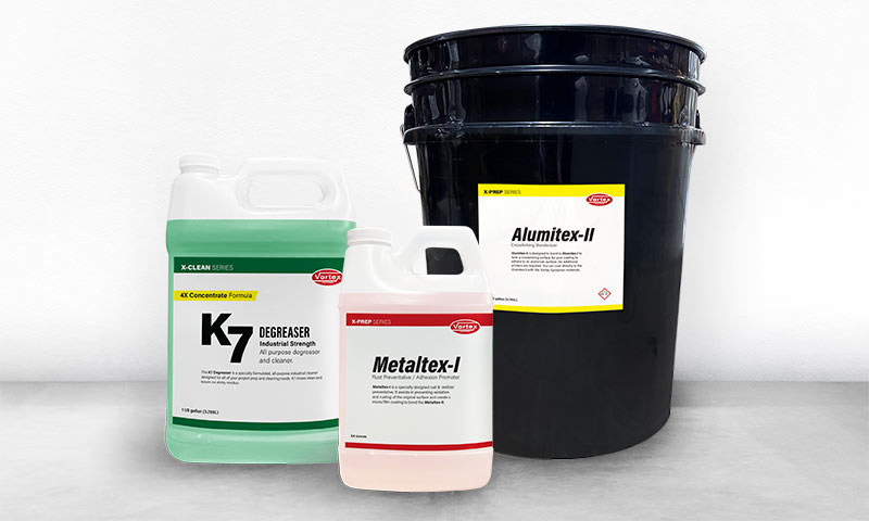 Vortex cleaners and preparation chemicals