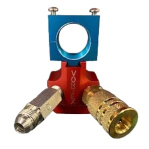 Red Manifold Body to Spray Gun with fittings (Low Pressure)